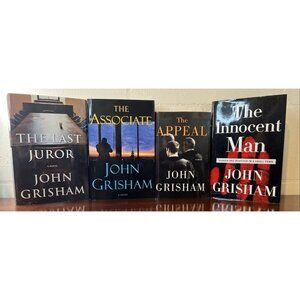 John Grisham Lot of 4 (Appeal, Associate; Last Juror; Innocent) Hardcover Books